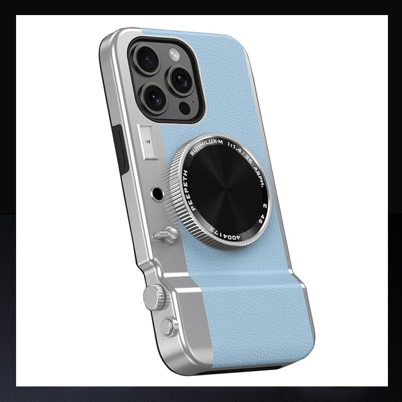 Integrated camera mobile phone cover