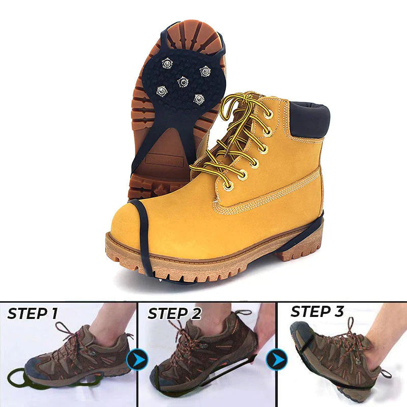 Traction Cleats Ice Snow Grips Anti-Slip Silikon/Mountaineering Crampons