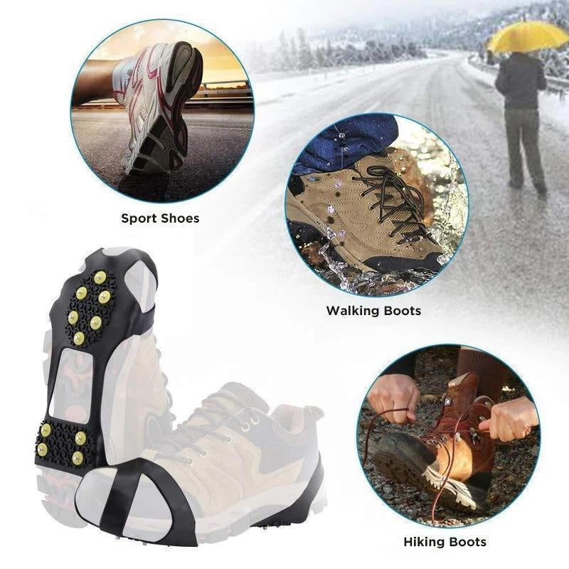 Traction Cleats Ice Snow Grips Anti-Slip Silikon/Mountaineering Crampons