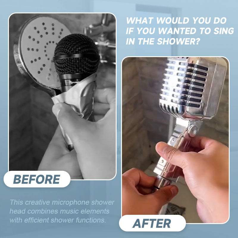 Microphone Shower Head