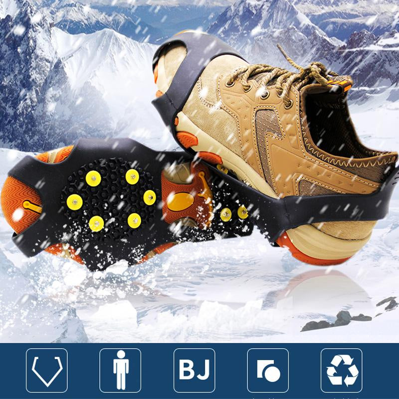 Traction Cleats Ice Snow Grips Anti-Slip Silikon/Mountaineering Crampons