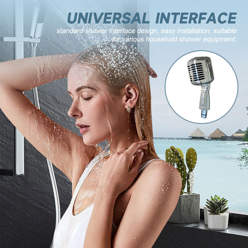 Microphone Shower Head