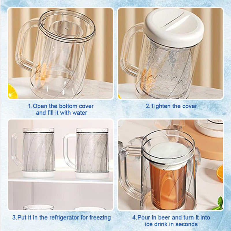 Double Layer Refrigeration Ice Cup