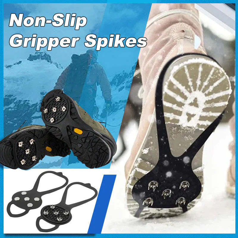 Traction Cleats Ice Snow Grips Anti-Slip Silikon/Mountaineering Crampons